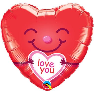 Love you Helium Ballon! - 45CM