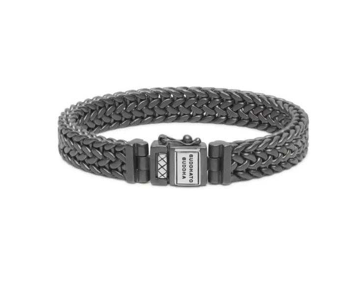 Julius Black Rhodium Silver Armband E