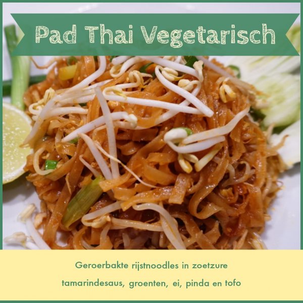 Taste and Smile's Pad Thai vegetarisch